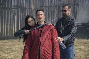 Milan Todorovic and Jessica Green in The Outpost (2018)