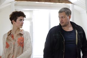 Samuli Edelmann and Maria Ylipää in The Look of a Killer (2016)