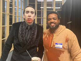 Nicolas Cage and Rosha Washington in Renfield (2023)