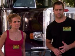 Cory Hart and Sally Pressman in Army Wives (2007)