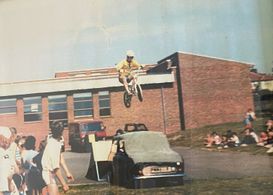 1987 Colfes School Fete-Team Youngs Racing.