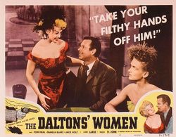 June Benbow, Jacqueline Fontaine, and Archie Twitchell in The Daltons' Women (1950)