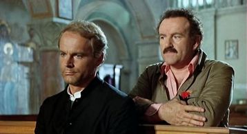 Terence Hill and Colin Blakely in The World of Don Camillo (1984)