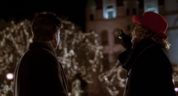 Emilio Estevez and Heidi Kling in The Mighty Ducks (1992)