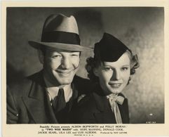 Irene Manning and Maxie Rosenbloom in Two Wise Maids (1937)