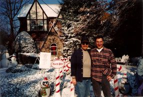 David Weissman & David Diamond on set of The Family Man, Teaneck, NJ