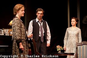 Hallie Foote, Maggie Lacey, and Bryce Pinkham