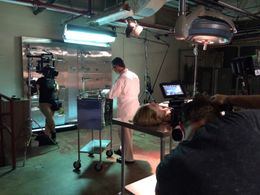 Behind the scenes on 