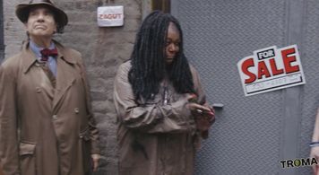 Mala and Lloyd Kaufman in Troma's Shakespeare's Shitstorm