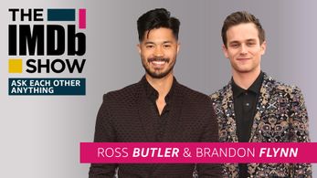 Ross Butler and Brandon Flynn in The IMDb Show: Ross Butler & Brandon Flynn (2020)