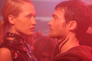 Erika Heynatz and Andy Whitfield in Gabriel (2007)
