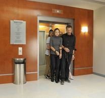 Zeljko Ivanek, Evan Jones, Hugh Laurie, and Olivia Wilde in House (2004)