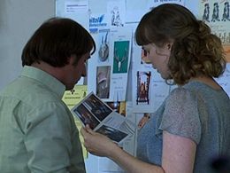 Milena Dreißig and Bjarne Mädel in Stromberg (2004)