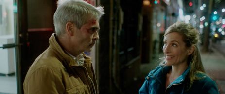 Kate Greenhouse and Henry Rollins in He Never Died (2015)