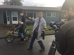 On the Set of Zombie Cats from Mars