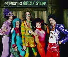 Debra Clinger, Louise DuArt, Michael Lembeck, Mickey McMeel, and Bert Sommer in The Krofft Supershow (1976)