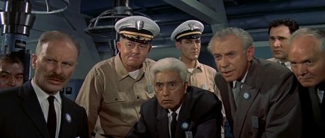 Harold Conway, Osman Yusuf, and Douglas Fein in King Kong vs. Godzilla (1963)