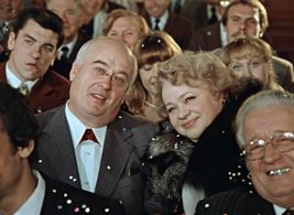 Natalya Krachkovskaya and Evgeniy Morgunov in Pokrov Gates (1983)