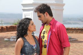 Urmilla Kanetkar Kothare and Siddharth Chandekar in Baavare Prem He (2014)