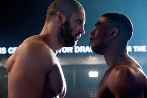 Michael B. Jordan and Florian Munteanu in Creed II (2018)