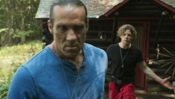 Gary Daniels and Ryan M. Shaw in Bring Him Back Dead (2022)