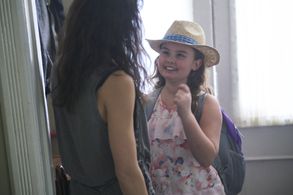 Tatiana Maslany and Skyler Wexler in Orphan Black (2013)