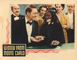 Dolores del Rio, Gino Corrado, Louise Fazenda, Mary Forbes, Viva Tattersall, and Warren William in The Widow from Monte 