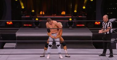 James Cipperly, Bryce Remsburg, and Ryan Nemeth in AEW Dark: Elevation (2021)