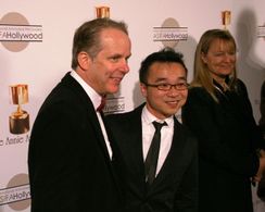 Raman Hui and Nick Park