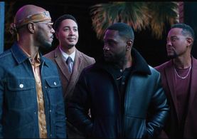 Derrex Brady, Deji LaRay, Thomas Q. Jones, and Philip Smithey in Johnson (2021)