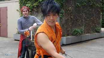 Shyaporn Theerakulstit and Spencer Scott in King Tiger (2015)