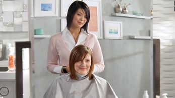 Stephanie Saji and Emmylou Barden in Studio Luma (2014)