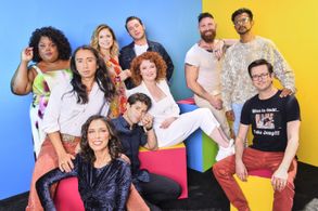 Rose McIver, Rebecca Wisocky, Brandon Scott Jones, Utkarsh Ambudkar, Richie Moriarty, Asher Grodman, Román Zaragoza, Dev