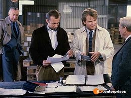 Wolfrid Lier, Wolfgang Müller, Horst Tappert, and Fritz Wepper in Derrick (1974)