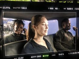 Colman Domingo, Alycia Debnam-Carey, and Colby Hollman in Fear the Walking Dead (2015)