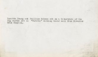 Erik Charell and Loretta Young in Caravan (1934)