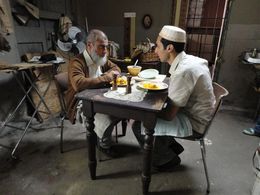 Vincent Ebrahim and Riaad Moosa in Material (2012)