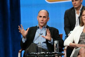 Victor Fresco at an event for Sean Saves the World (2013)