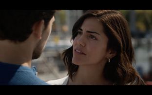 Giacomo Gianniotti and Veronica Long in Wild Cards (2024)