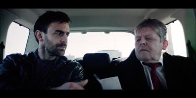 Still from the short 'Castle' as Agent Rook