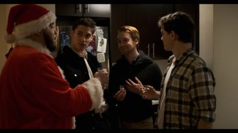 Gabe Armentano, D.J. Bilal, James Williams, and Martin Drop in The Last Christmas Party (2020)
