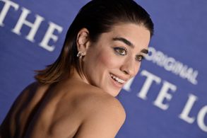 Simona Tabasco at an event for The White Lotus (2021)