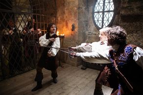 Michal Hruska, Matous Ruml, and Stepán Benoni in Princess and the Scribe (2014)