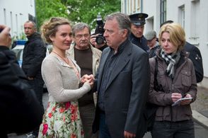 Andreas Schmidt-Schaller, Wolfgang Winkler, and Tara Marie Linke in Leipzig Homicide (2001)
