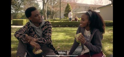 Favour Onwuka and Synto D. Misati in Dying to Belong (2021)