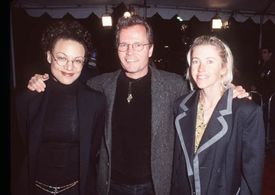 John Savage and Jennifer Youngs at an event for Message in a Bottle (1999)