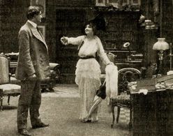 Pauline Frederick and Thomas Holding in The Eternal City (1915)
