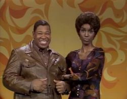 Johnny Brown and Teresa Graves in Rowan & Martin's Laugh-In (1967)