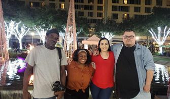 Aja Crooks, Artes Harry, and Faustino Deblas in Downplayed (2020)