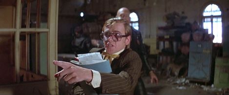 Gil Tucker and Roger Ward in Mad Max (1979)